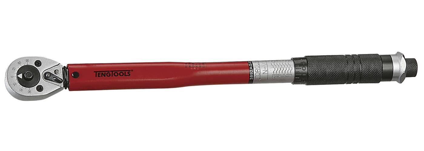 Teng Tools 3892 AG-E3 momentnøgle 3/8" 110 Nm
