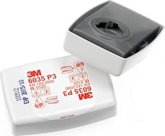 3M™ Partikkelfilter P3 R, 6035